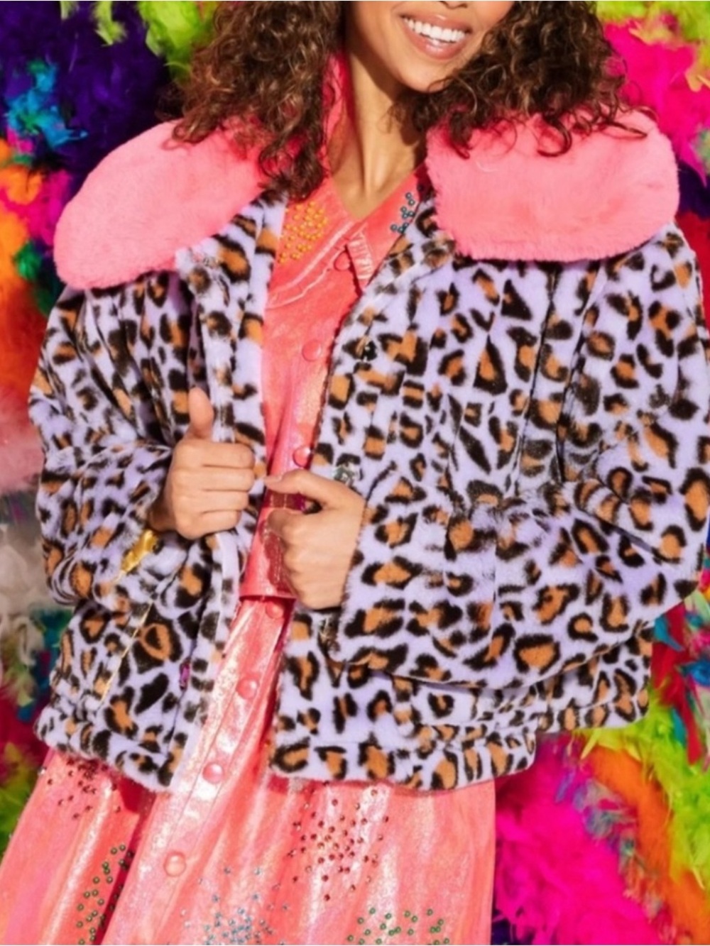 Queen of Sparkles Cheetah Jacket